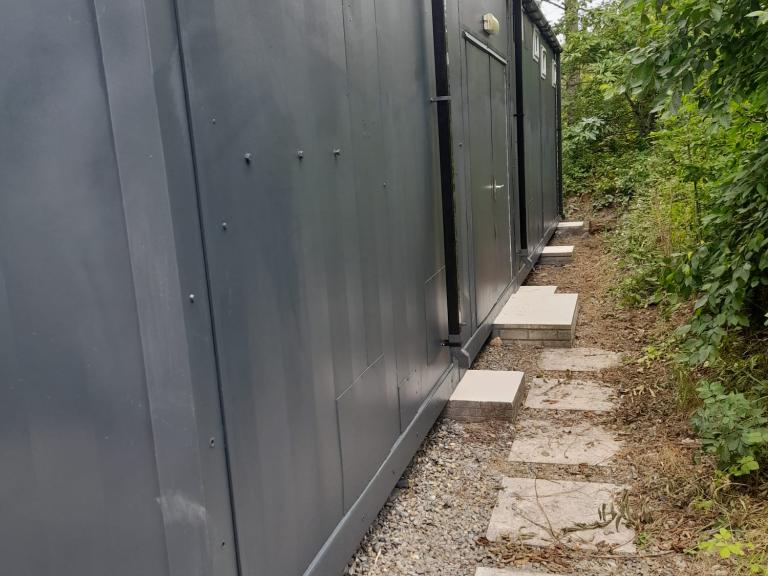 The polymer system is jointless and seamless, ensuring no water ingress at any point