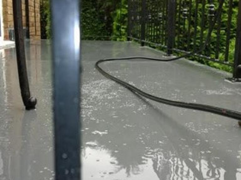 Water will now run off as it is supposed to