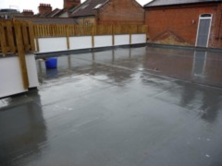 The fibreglass roof failure was due to expansion and contraction problems