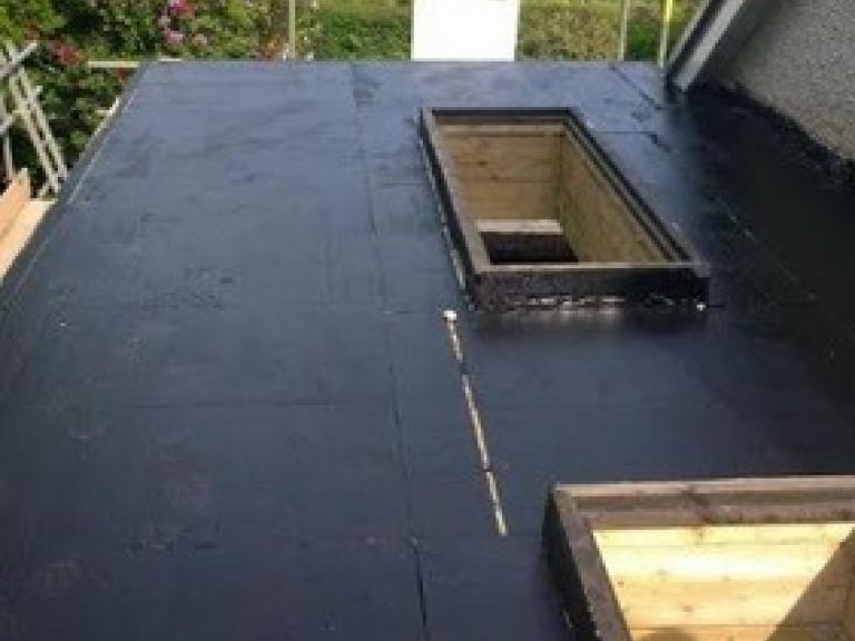 The roof desperately needed to be made watertight
