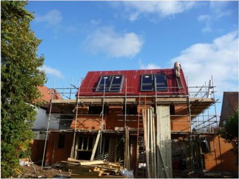 The new build was in a conservation area