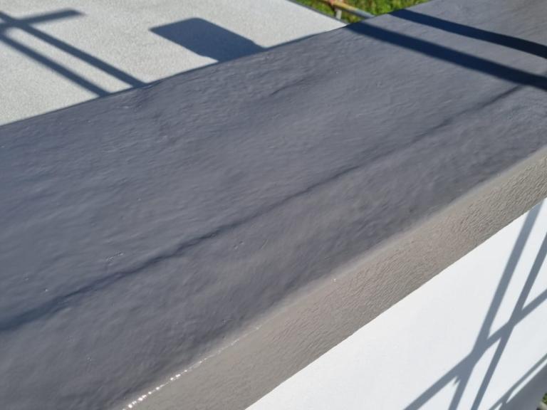 End walls were also covered and waterproofed, helping to prevent ingress