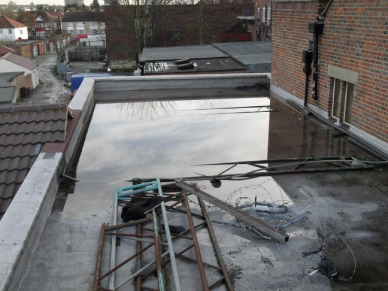 The water was creating numerous problems for the United Reformed Church