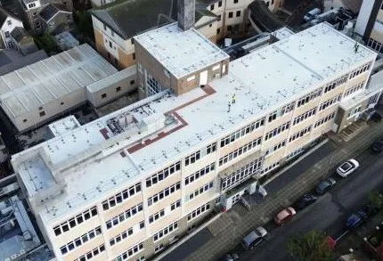 Aberystwyth Hospital Polymer Roof