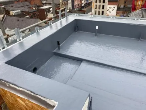 Manchester warm roof polymer